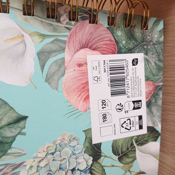 Lot de 2 Carnets à Fleurs A5 - photo numéro 5