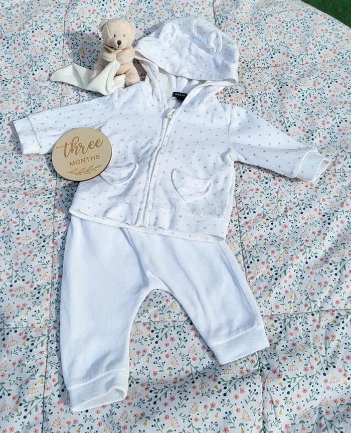 Ensemble pantalon et veste velour