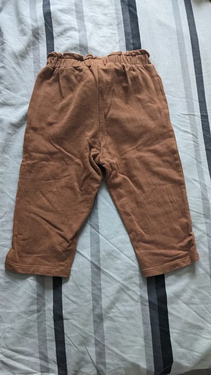 Pantalon en molleton doux et chaud (La Redoute) - photo numéro 2