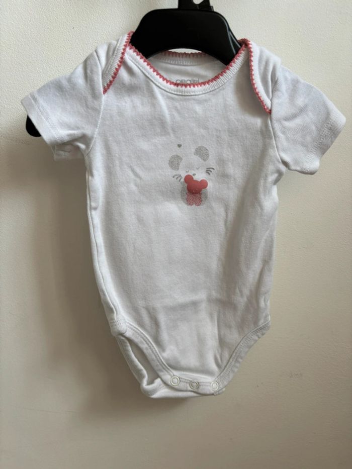 Lot 5 bodies manches courtes Obaïbi 3 mois - photo numéro 15