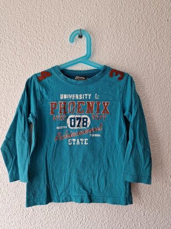 tee-shirt bleu clair Tape à l'œil