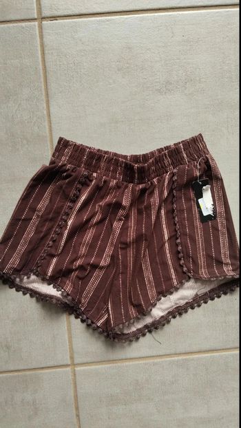 Short léger marron taille xs Ardene femme
