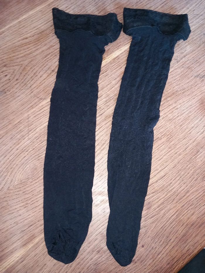 Bas auto fixant femme taille 1