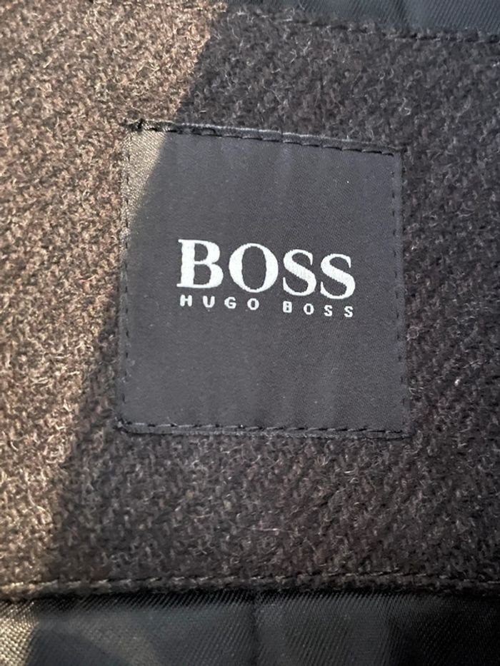 Manteau Hugo Boss homme marron - photo numéro 3