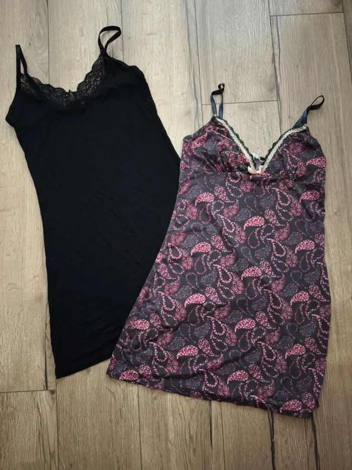 Lots de deux nuisette femme