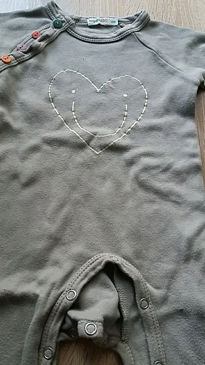 Pyjama léger sans pieds 3/6 mois - photo numéro 2