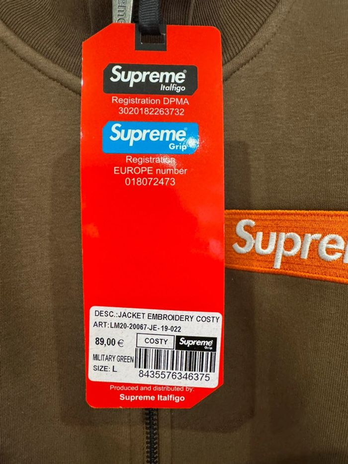 Pull / Sweat zippé Marron Supreme Taille L - photo numéro 5