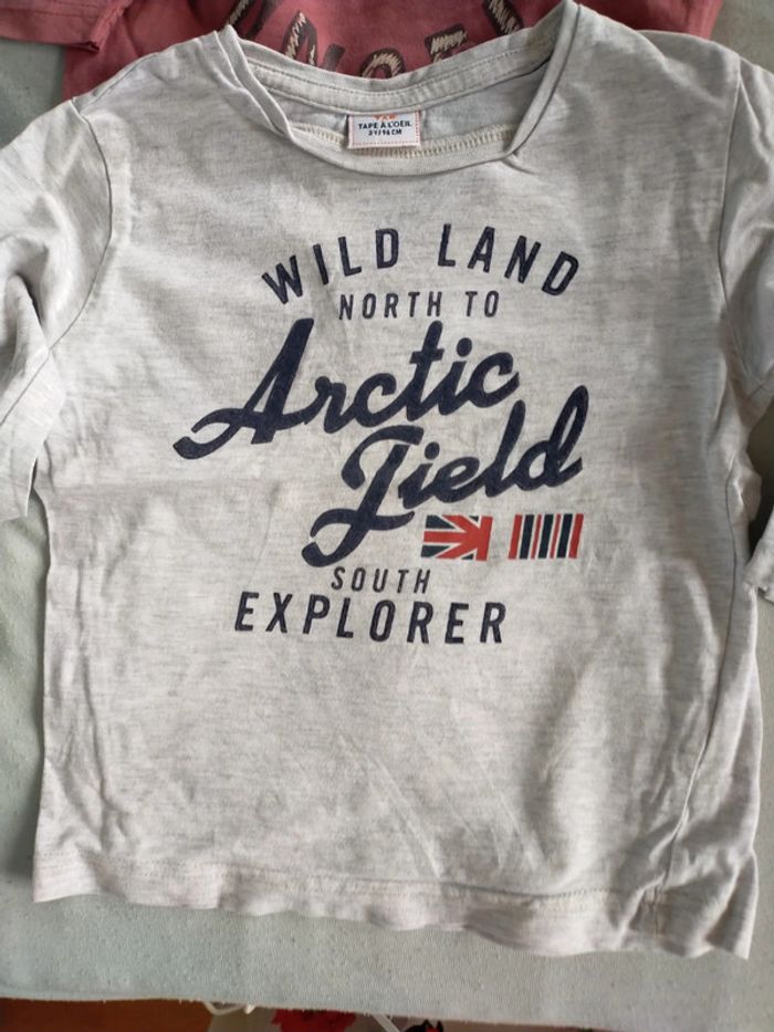 Lot 3 t-shirts manches longues 3 ans - photo numéro 2