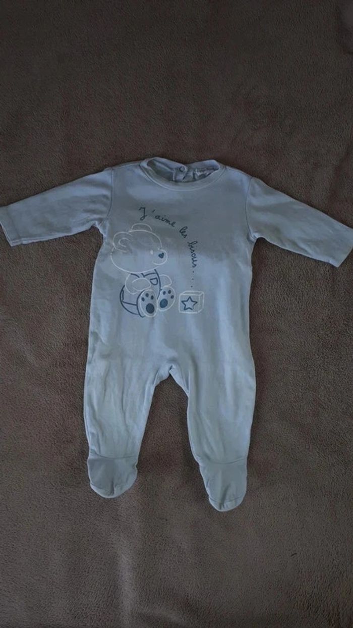 Lot 2 pyjamas printemps été garçon 9 mois - photo numéro 4