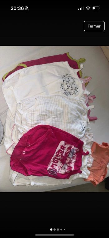 Lot bodies absorba 18 mois