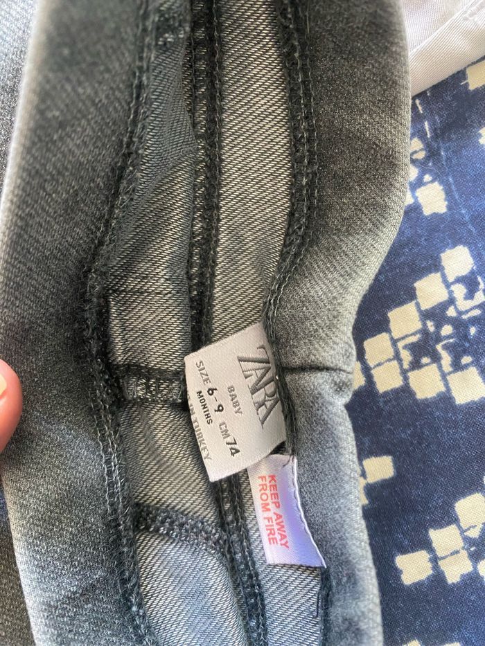 Lot pantalon/leggings bébé 6 mois - photo numéro 2