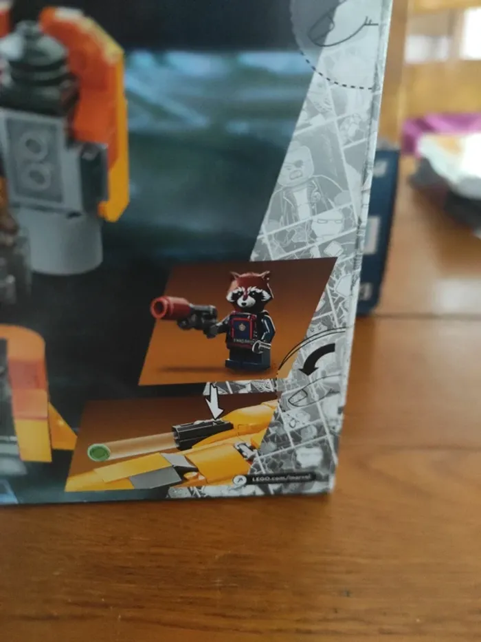 Lego Marvel 76254 neuf le vaisseau de BB rocket - photo numéro 8