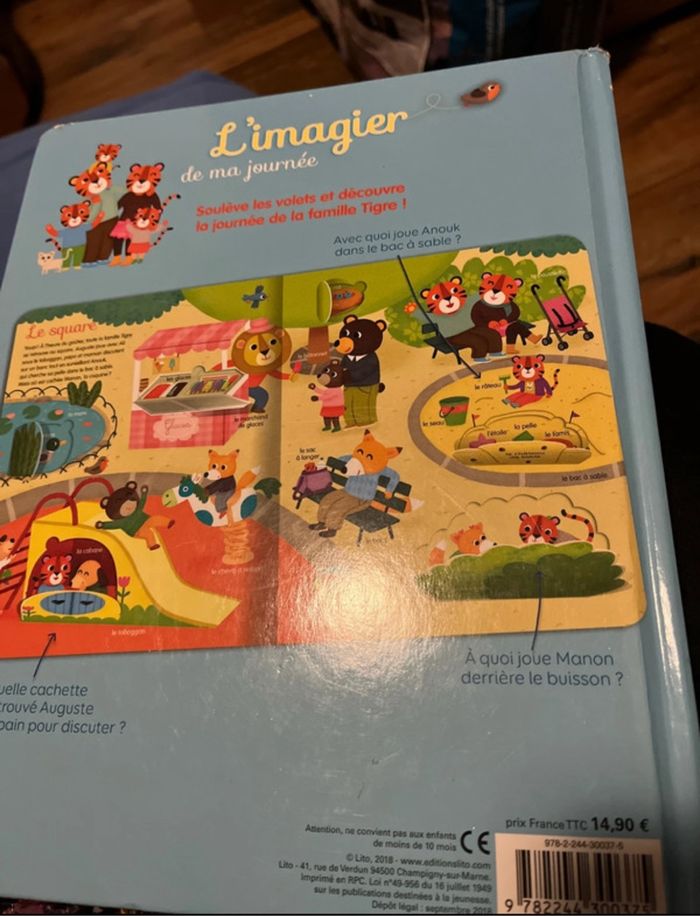 Livre l’imagier de ma journée - photo numéro 5