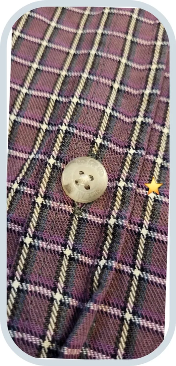 Chemise à carraux homme Mise au Green – Taille XL – Très bon état
- Violet - photo numéro 4