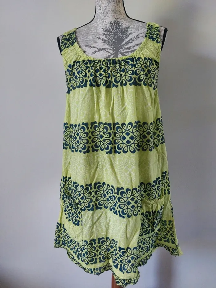 Robe fantaisie en coton