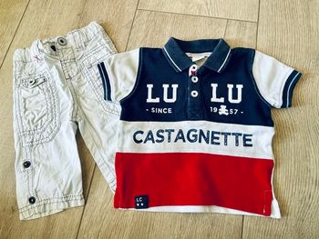 💙 Adorable ensemble Lulu Castagnette – taille 3 mois 💙