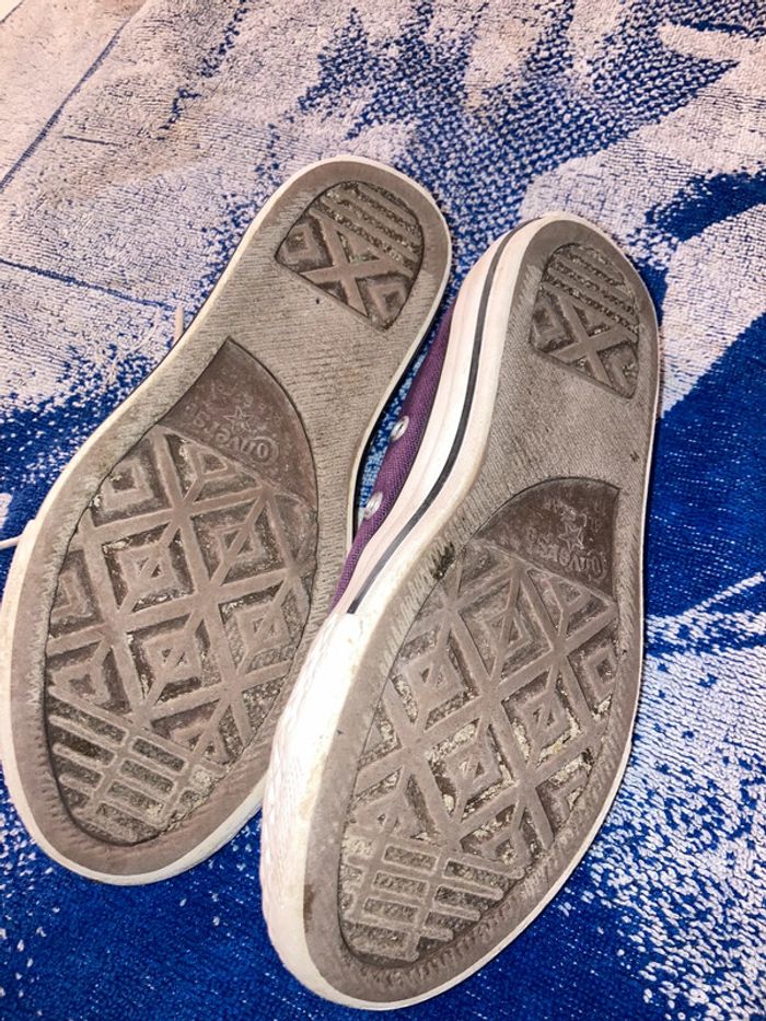 Converse violet P31 - photo numéro 3
