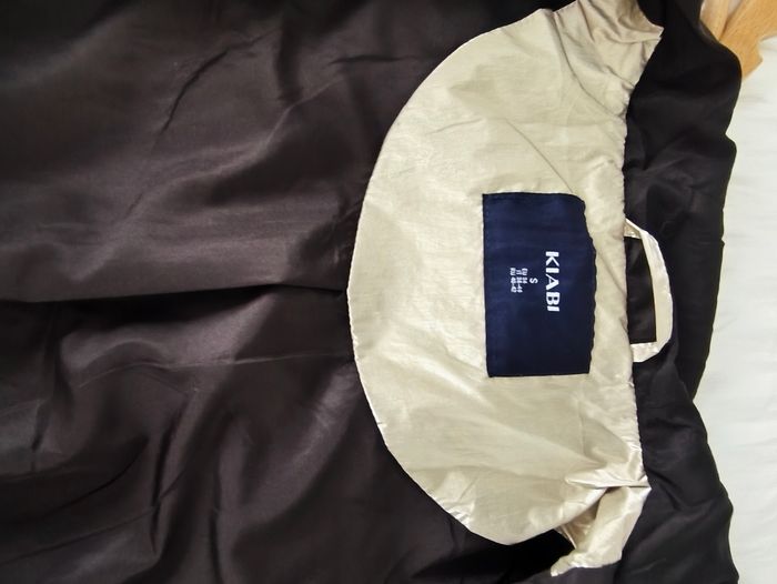 Blouson coupe vent couleur dorée - photo numéro 3