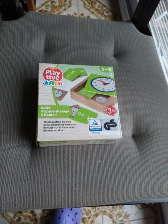 Boîte d'apprentissage "heure"