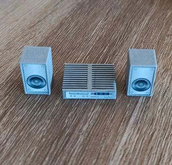 Playmobil chaine hifi homme cinéma
