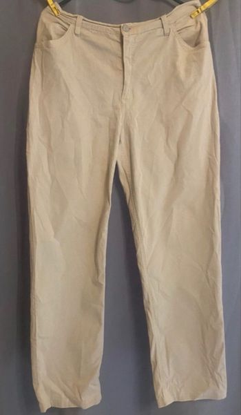 Pantalon droit »Maurice Abot »beige