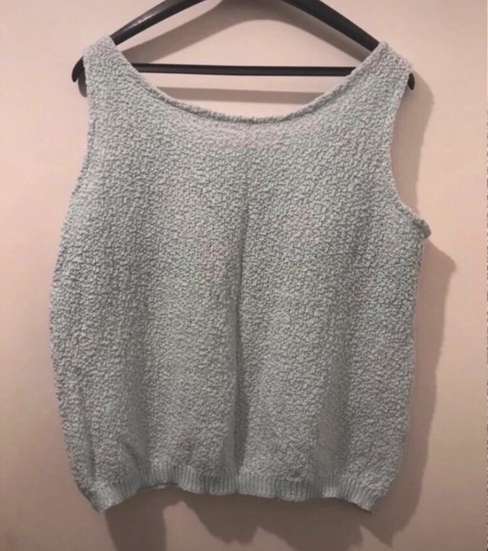 Haut femme débardeur turquoise taille XL - photo numéro 2