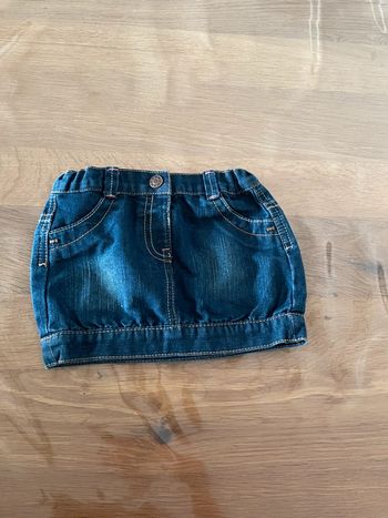 Jupe en jean 12 mois