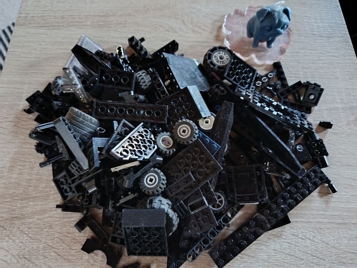 Diverses pièces lego noir - photo numéro 2