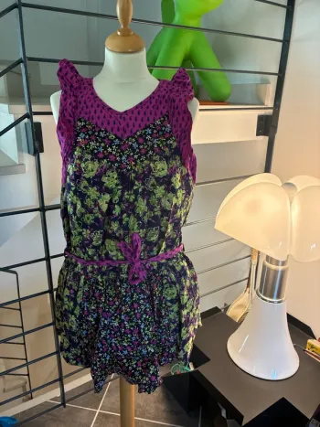 Robe catimini 16 ans fleurie