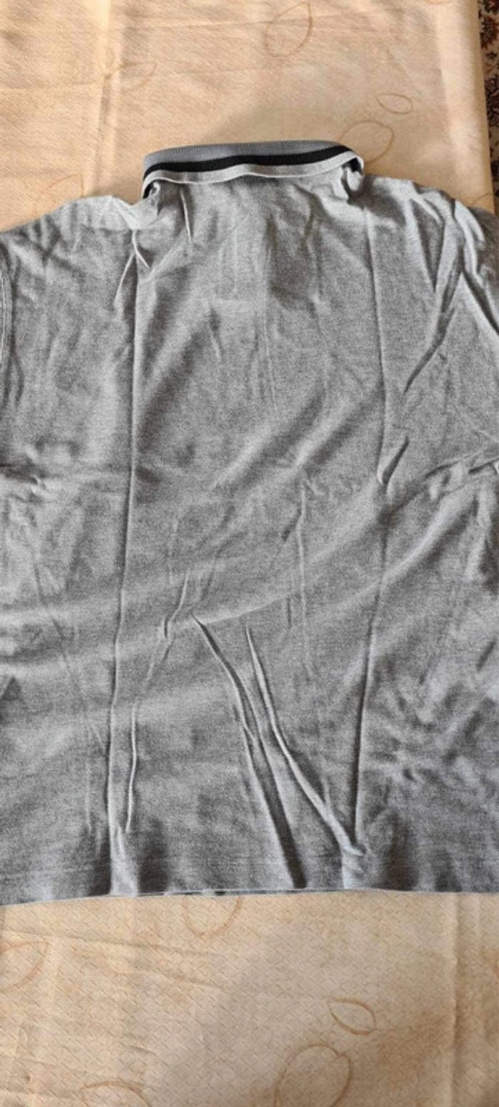 Polo gris memo’s homme taille large neuf - photo numéro 6