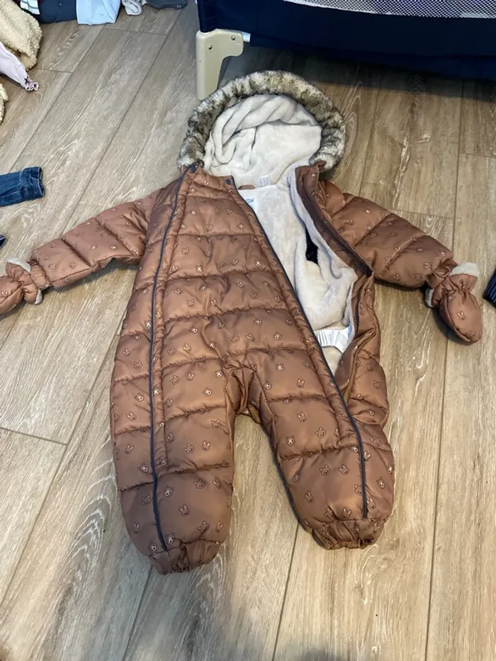 Combinaison bébé polaire