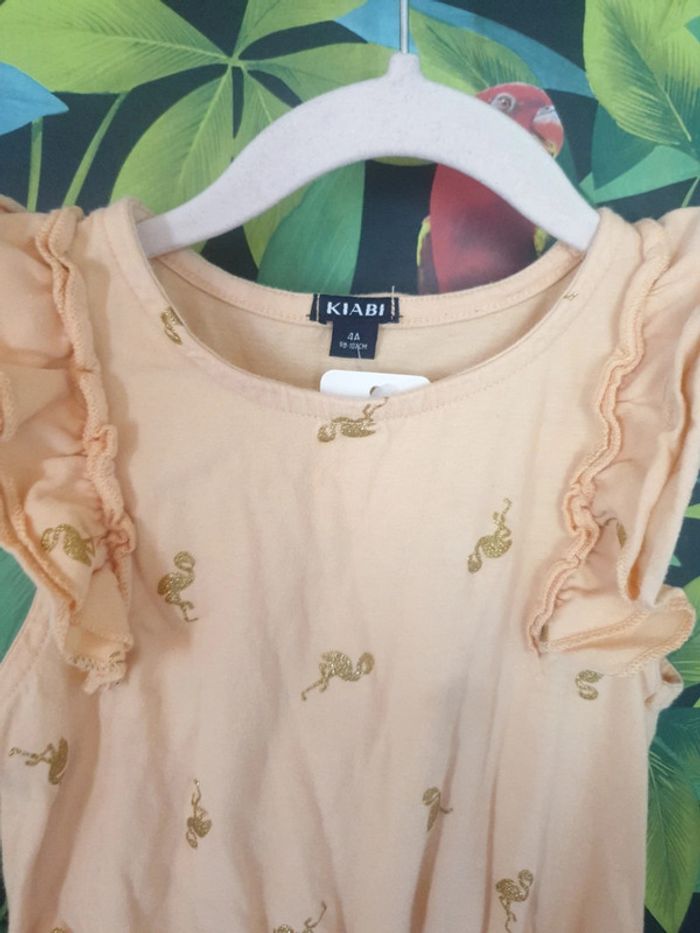 Robe été flamants or - photo numéro 2