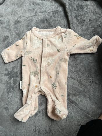 Pyjama velours taille 0