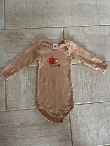 Body petit bateau 9 mois neuf