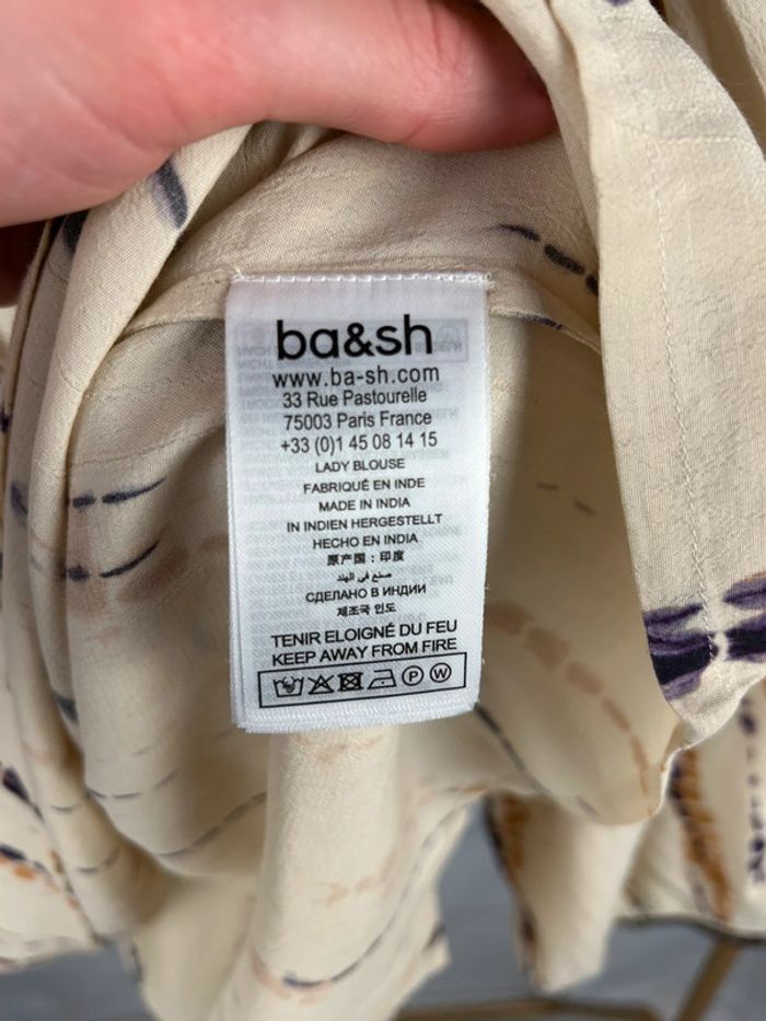 Blouse Ba&sh Isis crème T1 / S neuve - photo numéro 6
