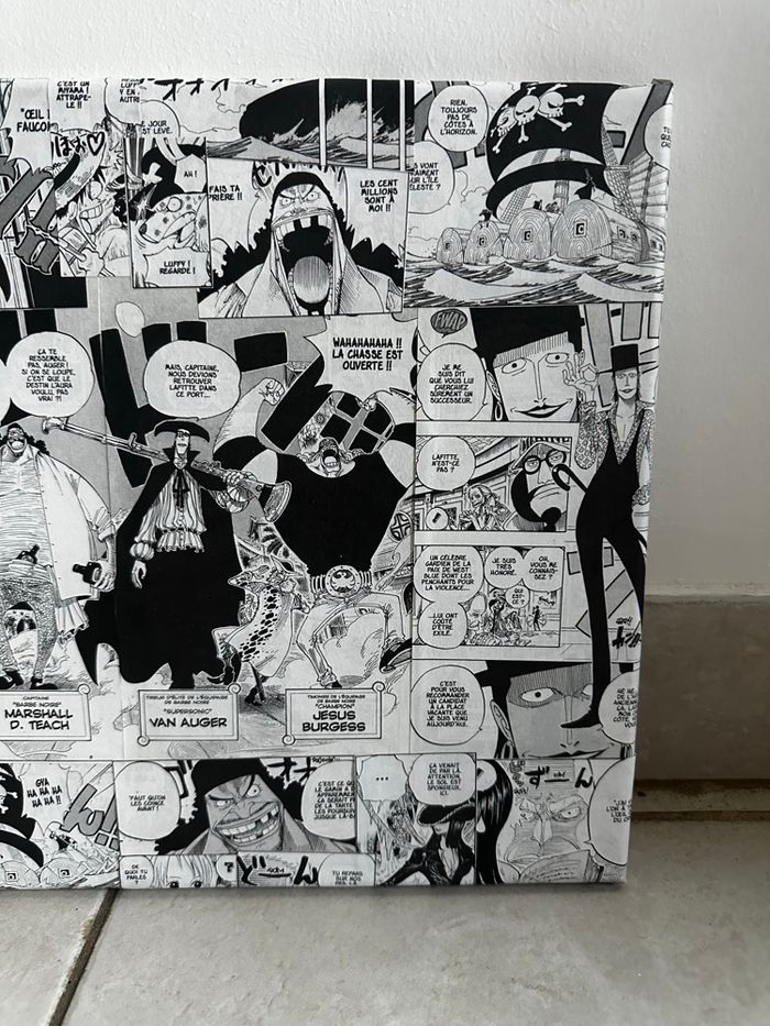 Tableau One piece barbe noir - photo numéro 3