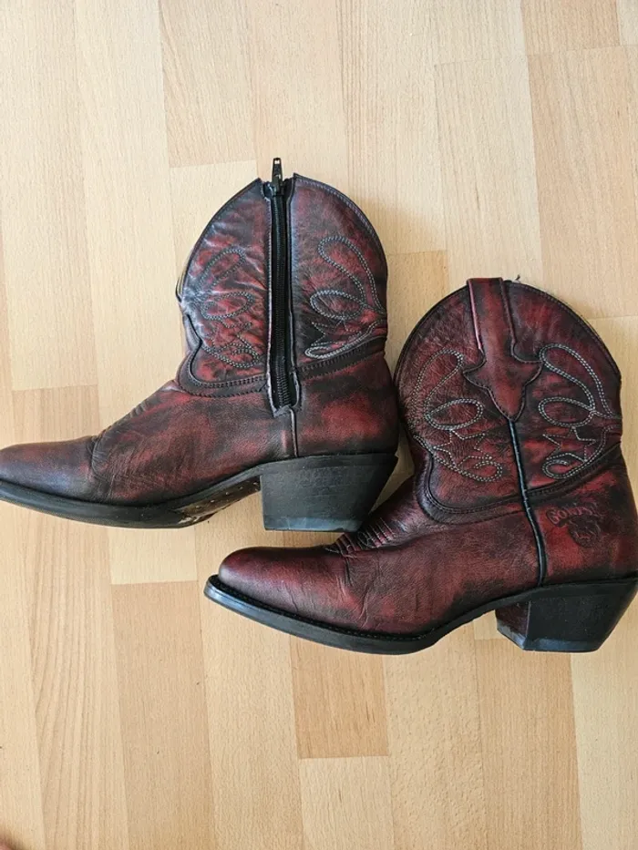 Bottines santiag 38 - photo numéro 2