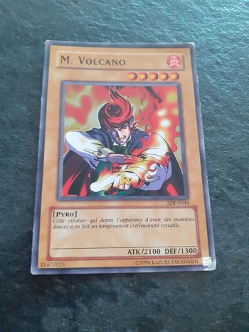 Carte Yu-Gi-Oh ! M. Volcano SDP-F044