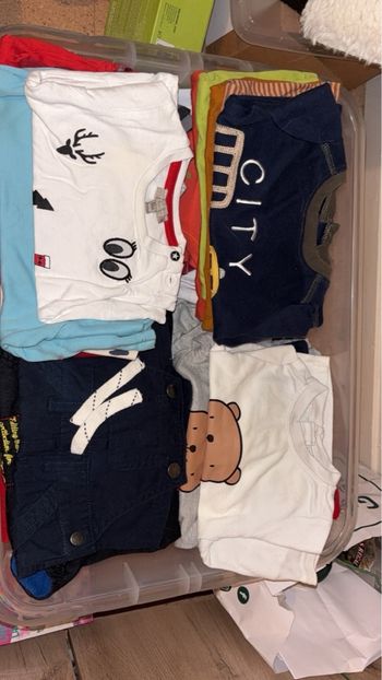 Lot garçon bébé 0/6 mois