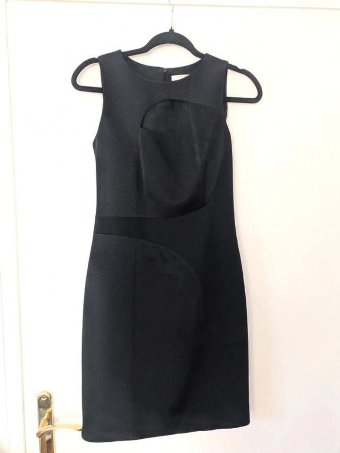 Robe fourreau ouverture décolleté Paule Ka