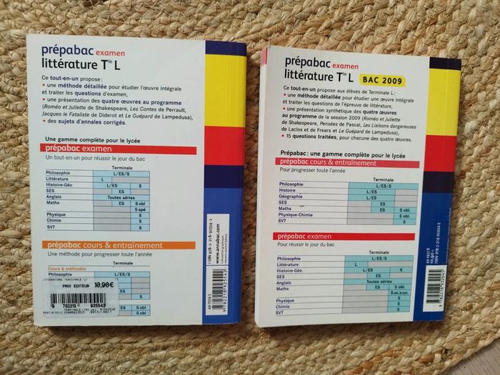 Livres prépa bac littéraire - photo numéro 2