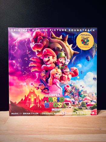 Vinyle Super Mario Bros Movie OST 2xLP Red & Green – neuf scellé
