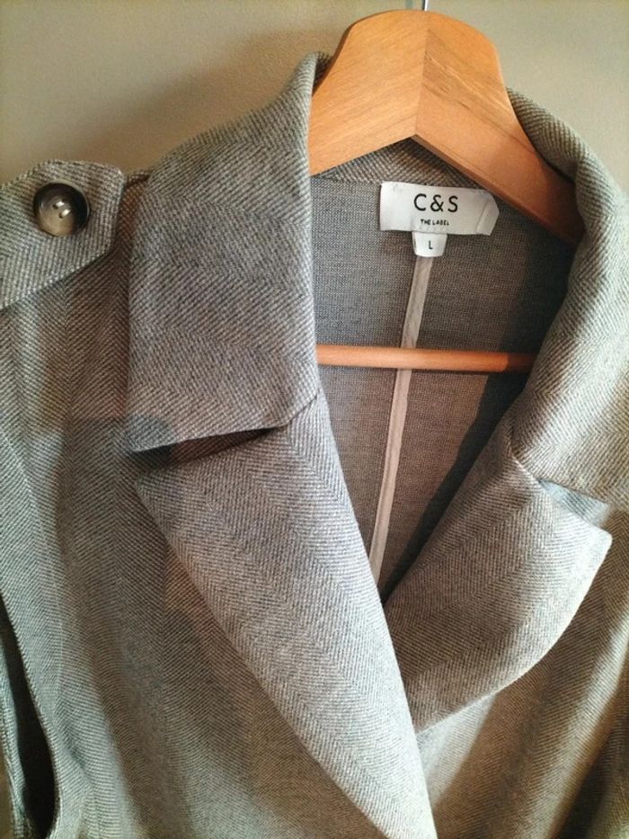 Veste sans manches élégante effet tailleur - photo numéro 3