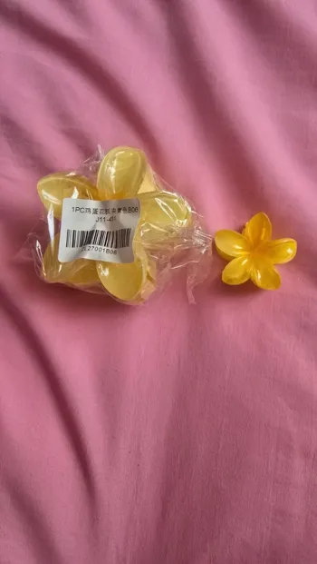 Lot pince à cheveux fleurs d'hibiscus neuf