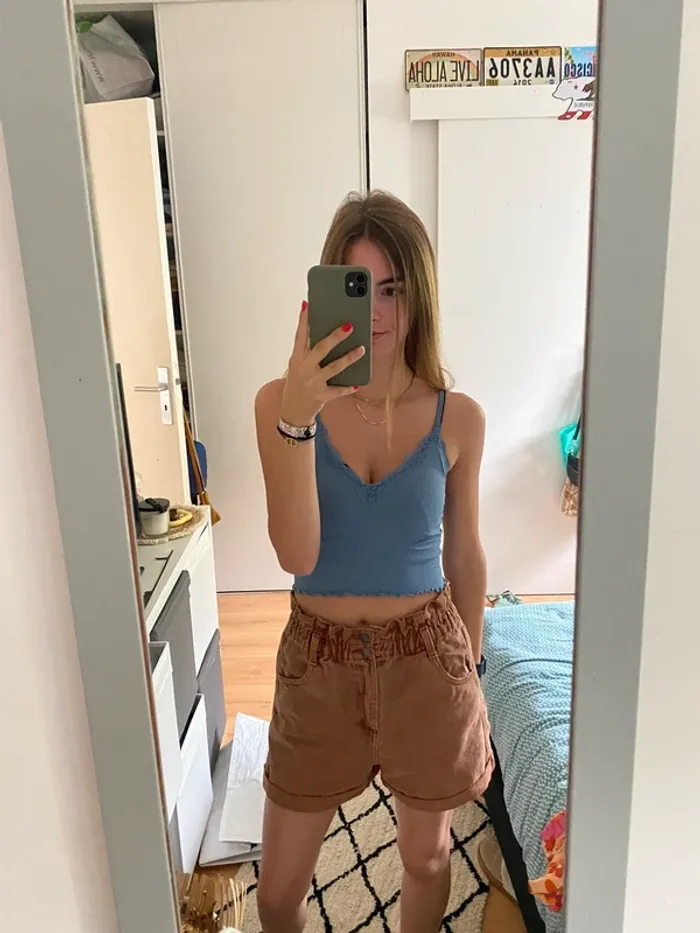Débardeur bleu Primark