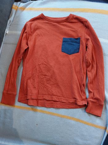 T-shirt ML rouille