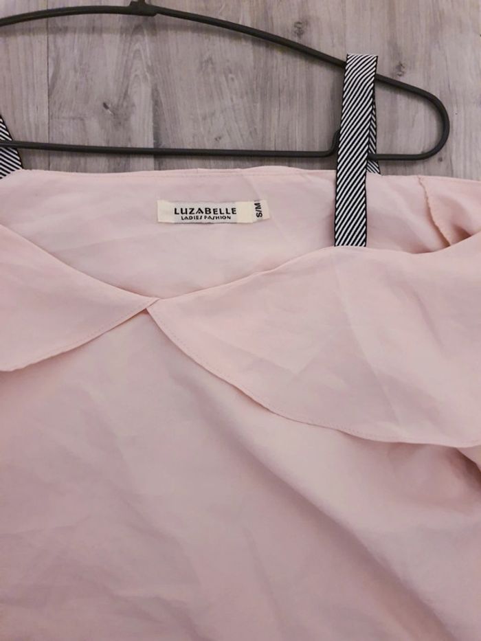 Top rose S/M - photo numéro 2