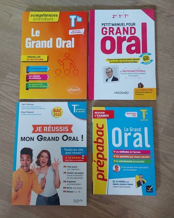 Ensemble livres Grand Oral