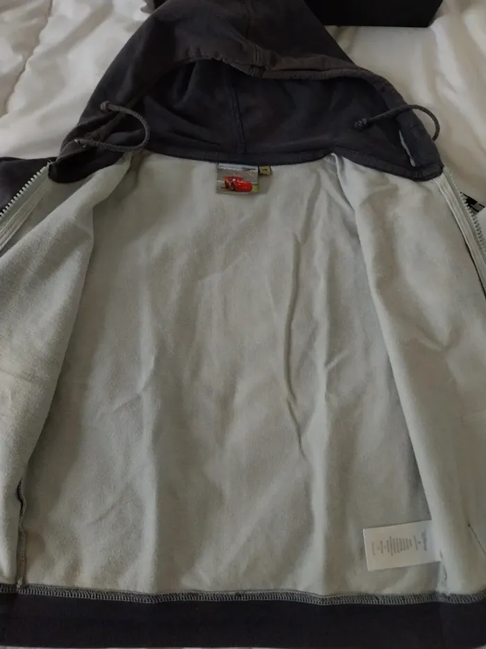 Gilet zippé garçon 6 ans Disney Cars - photo numéro 3