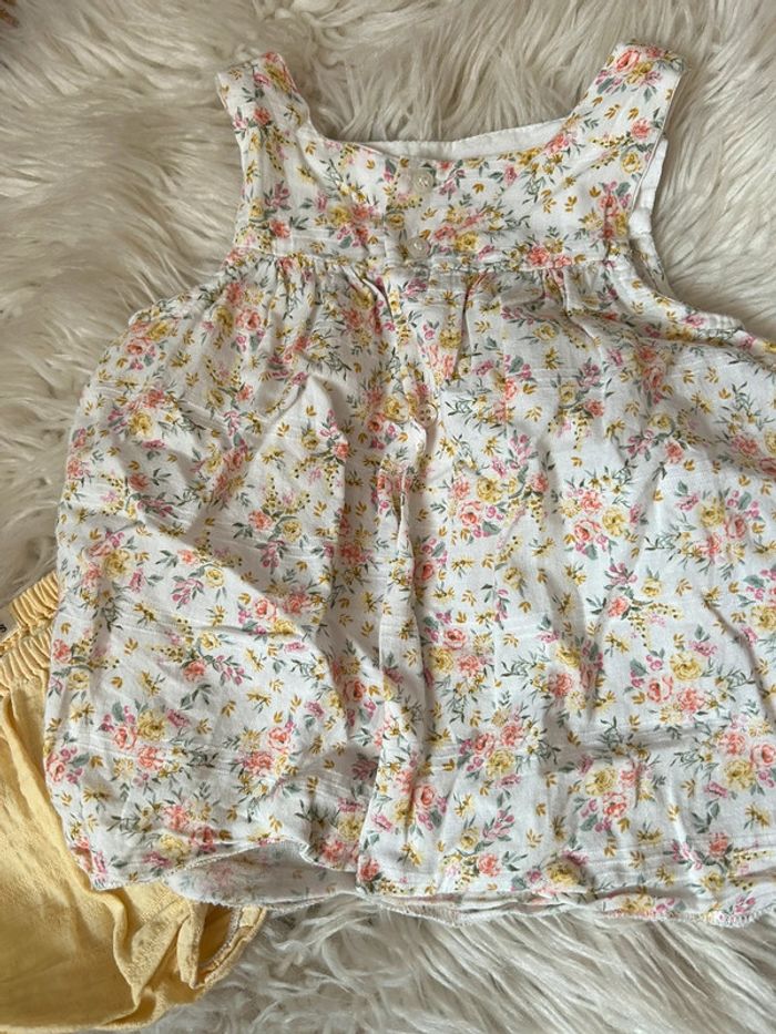 Fille 👧🏻 Ensemble d’été liberty lola palacios taille 18 mois - photo numéro 5